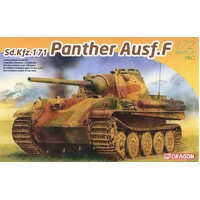Dragon 1/72 Sd.Kfz.171 Panther Ausf.F Plastic Model Kit