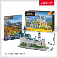 Cubic Fun 128pc Germany - Neuschwanstein Castle