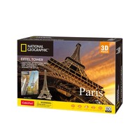 National Geographic 80pc Eiffel Tower 3D Jigsaw Puzzle