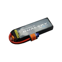 Dualsky 1800mah 4S 14.8v 50C HED Lipo Battery with XT60 Connector