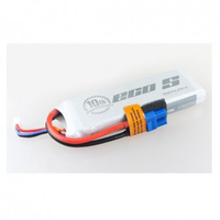 Dualsky ECO-S LiPo Battery, 2200mAh 2S 7.4v 25c, DSBXP22002ECO