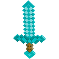 Disguise Minecraft Diamond Sword 20" PVC Replica