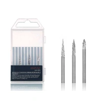 DSPIAE Double Cut Tungsten Carbide Rotary Burr Set 3 pcs