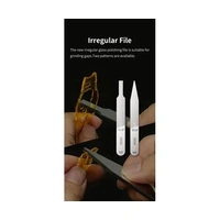 DSPIAE Irregular Glass Mirror Polishing File