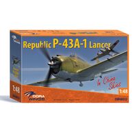 Dora Wings 1/48 Republic P-43A Lancer, China AF Plastic Model Kit [48032]