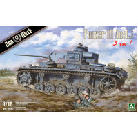 Das Werk 1/16 Panzer III Ausf. J (3 in 1) Plastic Model Kit [DW16002]