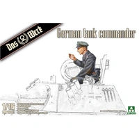 Das Werk 1/16 German Tank Commander Plastic Model Kit