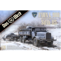 Das Werk 1/35 Faun L900 incl. Sd.Ah.115 Plastic Model Kit