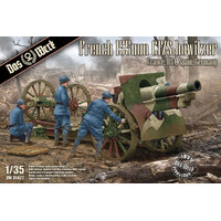 Daswerk 1/35 French 155mm C17S Howitzer Plastic Model Kit 35022