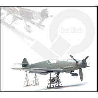 Daswerk 1/48 Luftwaffe Jack Stand Set - Einheitsspindelbocke Plastic Model Kit 48001