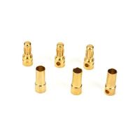 Dynamite 3.5mm Gold Bullet Connector Set (3 pairs)