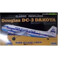 Doyusha 1/100 Douglas DC-3 Dakota SMB Stage Lines Plastic Model Kit
