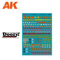 Doozy 1/24 Fuel Signs Decals