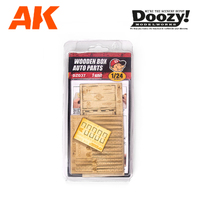 Doozy 1/24 Wooden Box Auto Parts