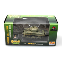 Easy Model 36256 1/72 M4A3 Sherman Middle Tank - U.S. Army Assembled Model