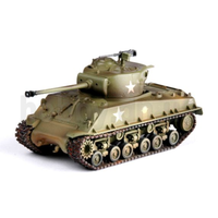 Easy Model 36257 1/72 M4A3E8 Sherman Middle Tank - U.S Army Assembled Model