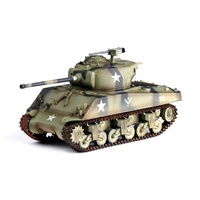 Easy Model 1/72 M4A3 Sherman (76) Middle Tank - 714th Tank Bat 12th Arm Div Assembled Model 36261