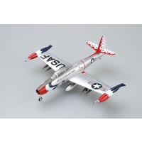 Easy Model 1/72 F-84G Thunderjet USAF "Thunderbirds" 1955 Assembled Model [36801]