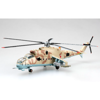 Easy Model 37035 1/72 Helicopter - Mi-24 Hind Russian Air Force "White 03" Assembled Model
