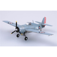 Easy Model 1/72 F4F-3 Wildcat VF-3, USS Lexington - Battle of the Coral Sea Assembled Model 37246