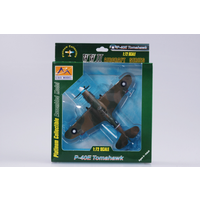 Easy Model 1/72 P-40E Tomahawk 77Sqn RAAF 1942 Assembled Model [37271]