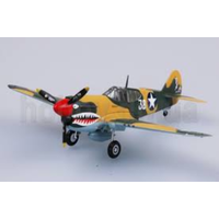 Easy Model 1/72 P-40E Kittyhawk 16FS 23FG 1942 Assembled Model [37274]