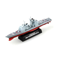 Easy Model 1/1250 Warship - USS CG-47 Ticonderoga Cruiser Assembled Model