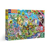 eeBoo 100pc Love of Bees Jigsaw Puzzle