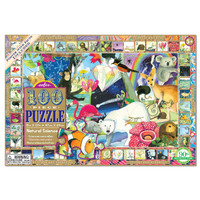 eeBoo 100pc Natural Science Jigsaw Puzzle