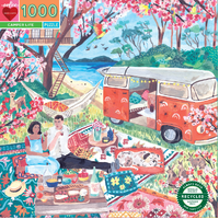 eeBoo 1000pc Camper Life Jigsaw Puzzle