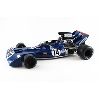 Ebbro 1/20 Formula 1 Car - Tyrrell 002 British GP 1971 Plastic Car Kit