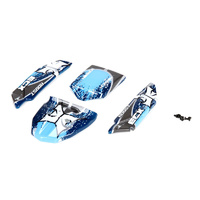 ECX Body Set, Decorated, Blue/Grey, ECX Roost