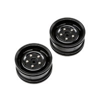 ECX 1.9 Wheel (2) Black 1.9 Barrage