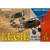 Eduard 2126 1/72 Legie - SPAD XIII cs pilotu Plastic Model Kit