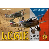 Eduard 2126 1/72 Legie - SPAD XIII cs pilotu Plastic Model Kit