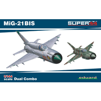 Eduard 4427 1/144 MiG-21BIS DUAL COMBO Plastic Model Kit