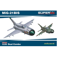 Eduard 4427 1/144 MiG-21BIS DUAL COMBO Plastic Model Kit