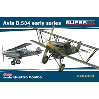 Eduard 4451 1/144 Avia B.534 early series QUATTRO COMBO Plastic Model Kit