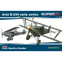 Eduard 4451 1/144 Avia B.534 early series QUATTRO COMBO Plastic Model Kit