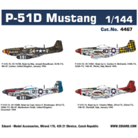 Eduard 4467 1/144 P-51D Mustang Super44 Plastic Model Kit