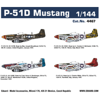 Eduard 4467 1/144 P-51D Mustang Super44 Plastic Model Kit