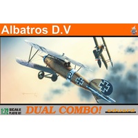 Eduard 1/72 Albatros D.V DUAL COMBO Plastic Model Kit 7021