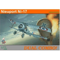 Eduard 7071 1/72 Nieuport Ni-17 DUAL COMBO Plastic Model Kit 07071