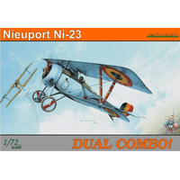 Eduard 7073 1/72 Nieuport Ni-23 DUAL COMBO Plastic Model Kit