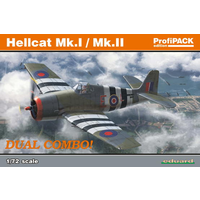 Eduard 7078 1/72 Hellcat Mk.I / Mk.II DUAL COMBO Plastic Model Kit