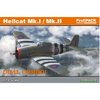 Eduard 1/72 Hellcat Mk.I / Mk.II DUAL COMBO Plastic Model Kit