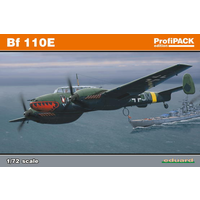 Eduard 1/72 Bf 110E Plastic Model Kit 7083