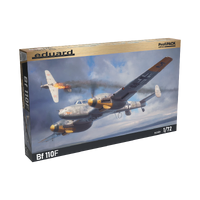 Eduard 1/72 Bf 110F ProfiPACK Edition Plastic Model Kit