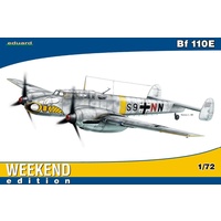 Eduard 1/72 Bf 110E Plastic Model Kit 7419