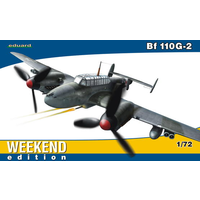 Eduard 1/72 Bf 110G-2 Plastic Model Kit 7421